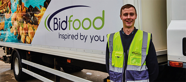 Bidfood UK truck.