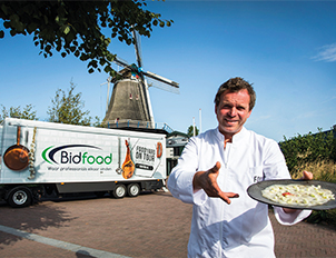 Food truck, Bidfood Netherlands.