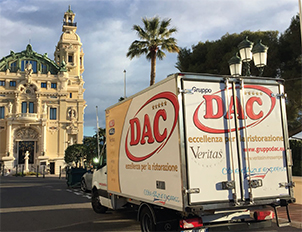 DAC truck Montecarlo, Italy.