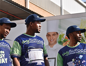 myBidfood launch at Linbro depot, Bidfood South Africa.